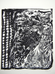Sighard Gille Ausstellungsplakat Leipzig 1976 signiert
