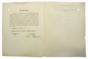 AG Gaswerk Bensheim Gr�nderaktie 1000 M Juni 1887
