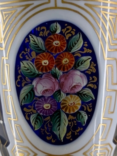 Biedermeier-Fu�becher, Nordb�hmen, 19. Jahrhundert