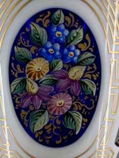 Biedermeier-Fu�becher, Nordb�hmen, 19. Jahrhundert