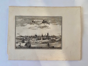 Dunkerque D�nkirchen Douai 4 Kupferstiche Paris Beaulieu 1665 A.