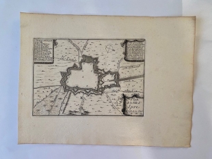 Ypern Ypres Belgien 2 Kupferstiche Beaulieu 1665