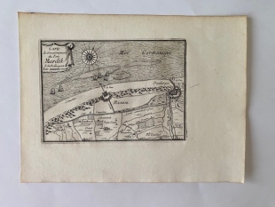 Fort Mardick, Mardik, Dunkerque 3 Kupferstiche Beaulieu um 1665