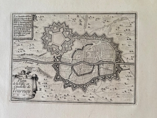 Tournai Tournay Wallonien Belgien 3 Kupferstiche Beaulieu 1665