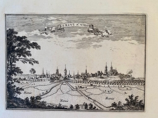 Bergues Sint Winoksbergen, Veurne 3 Kupferstiche Beaulieu 1665