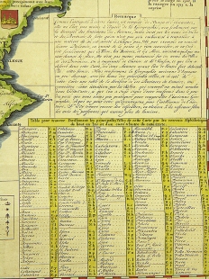 Kupferstich Karte Spanien & Portugal Chatelain 1721