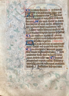 Stundenbuch Blatt Kreuztragung Christi Br�gge um 1455