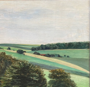 Julius Jungheim, �lgem�lde Landschaft, signiert, 1907