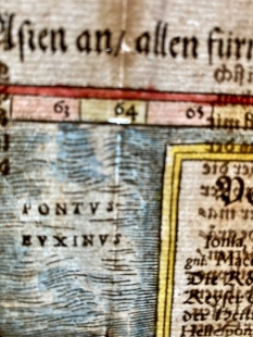 T�rkei Kleinasien Anatolien Karte Ptolem�us Polybios 1574 A.D.