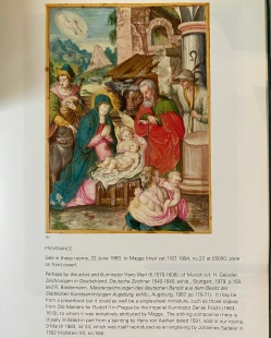 Miniatur Geburt Christi Hans Werl oder Daniel Fr�schl 16./17. Jh