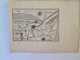 Gravelines 3 copper engravings Beaulieu about 1665 AD