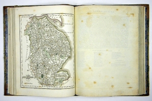 John Cary: Cary's New and Correct English Atlas 1787