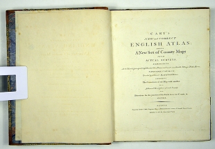 John Cary: Cary's New and Correct English Atlas 1787
