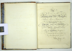 John Cary: Cary's New and Correct English Atlas 1787