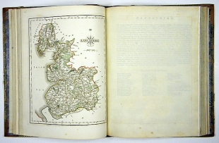 John Cary: Cary's New and Correct English Atlas 1787
