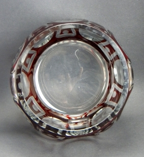Kristall Glas Schliff Gef�ss Haida Johann Oertel & Co 1910-16