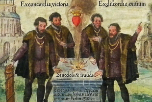 Donat H�bschmann Gouache Geryon K�nig Maximilian II 1575