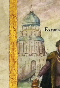 Donat H�bschmann Gouache Geryon K�nig Maximilian II 1575