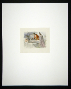 Paul-�mile B�cat Erotik Farbpochoir Le Doctorat Impromptu 1946