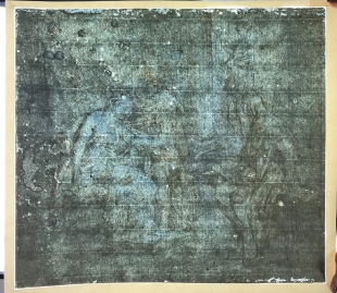 Zeichnung Franz�sische Klassik antike Szene Mischtechnik 17. Jhd