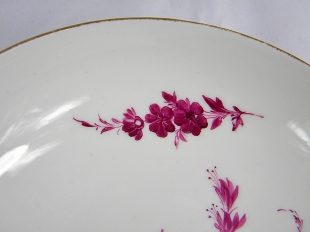 Meissener Porzellan Set Tasse & Untertasse Bl�ten Motiv 1774