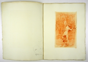 Denis Volx 15 R�tel- Radierungen zu Ren� Boylesve Blaizot 1921