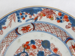5 Teller Imari Porzellan Anfang 18. Jh.