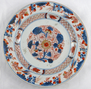 5 Teller Imari Porzellan Anfang 18. Jh.