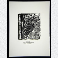 Sighard Gille Ausstellungsplakat Leipzig 1976 signiert