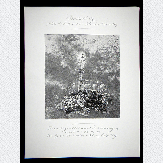 Ausstellungsplakat Ursula Mattheuer-Neust�dt Leipzig 1982