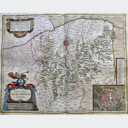 Blaeu N�rnberg 