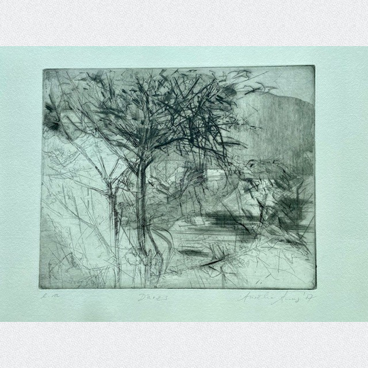Aurelia Annus Radierung/Kaltnadel, D�rzs Ostsee, e.A., 2007