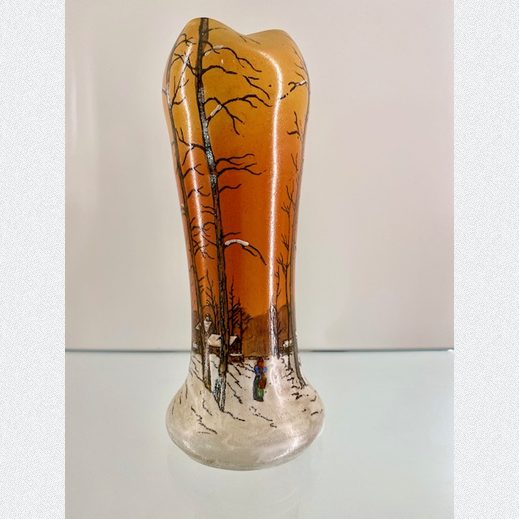 Vase Legras & Cie Saint-Denis 1. V. 20. Jh.