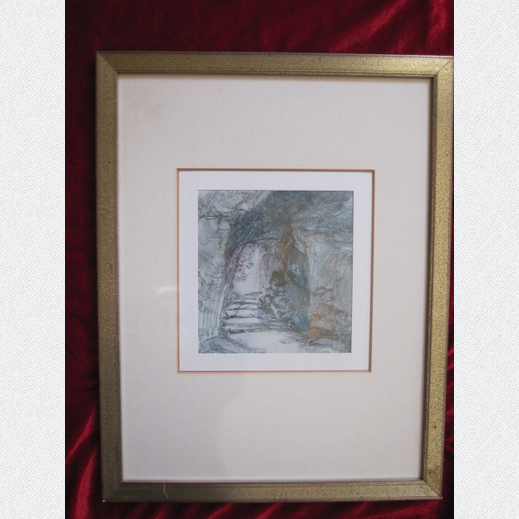 PASCAL BERNARD AQUARELL AUF PAPIER 
